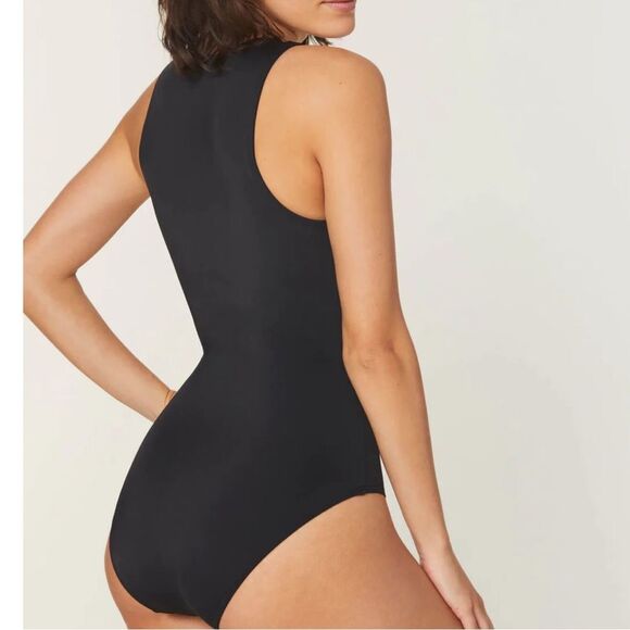 Andie The Full Coverage Malibu One Piece Swimsuit size L NWT - Picture 2 of 7